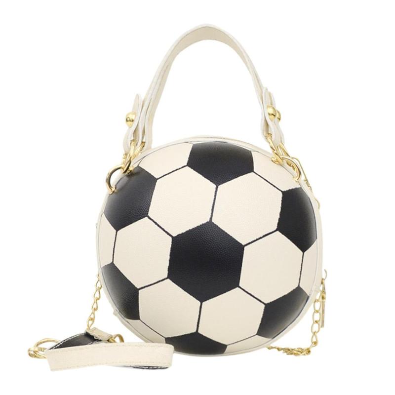 Mini Letter Graphic Ball Shaped Bag