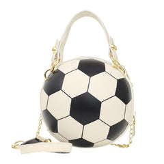 Mini Letter Graphic Ball Shaped Bag