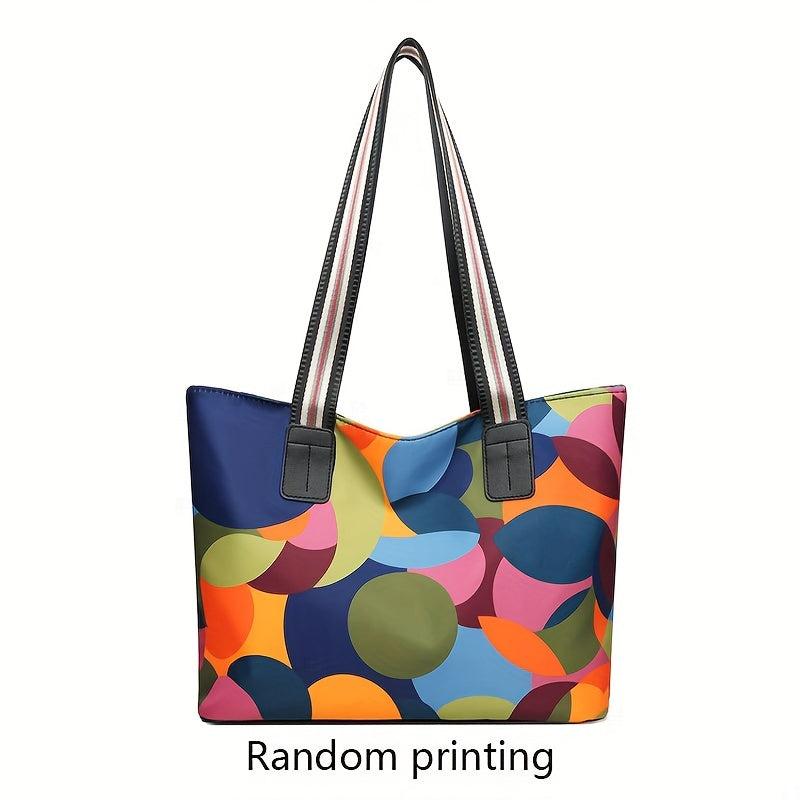Colorful Tote Bag Summer Beach Shoulder Bag Women's Handbag