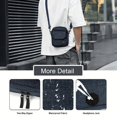Casual Square Crossbody Bag Nylon Shoulder Bag