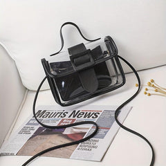 Transparent Jelly HandBag Mini Drawstring Crossbody Bag