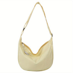 Stylish Slouchy Shoulder Bag with Pendant Decor