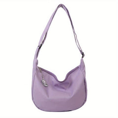 Stylish Slouchy Shoulder Bag with Pendant Decor