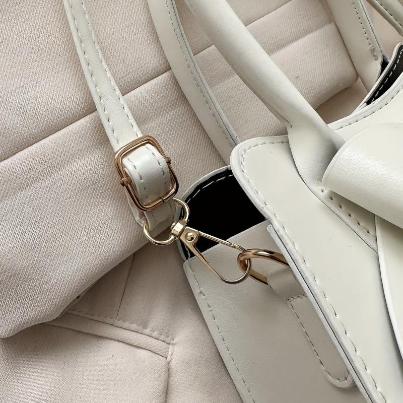Mini Bow Decor Crossbody Bag Vegan Shoulder Bag Women's Handbag