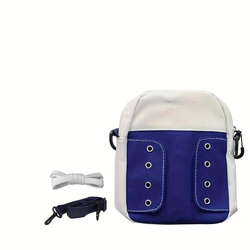 Boho Stripes Canvas Crossbody Bag