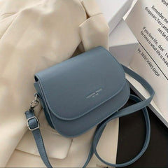 Mini Flap Crossbody Saddle Bag PU Shoulder Bag Women's Fairy