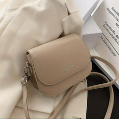 Mini Flap Crossbody Saddle Bag PU Shoulder Bag Women's Fairy