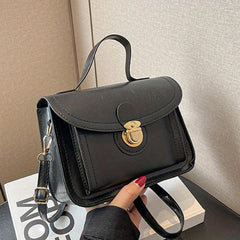 Classic PU Leather Crossbody Bag Women's Versatile Handbag
