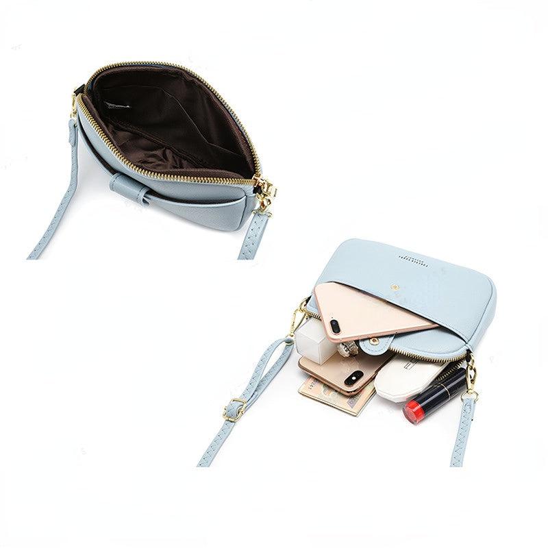Letter Crossbody Bag Mini Shoulder Bag With Zipper
