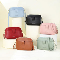 Letter Crossbody Bag Mini Shoulder Bag With Zipper
