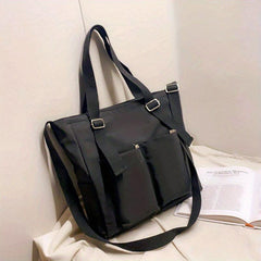 Nylon Tote Bag For Women Crossbody Handbag Large Capacity