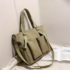 Nylon Tote Bag For Women Crossbody Handbag Large Capacity
