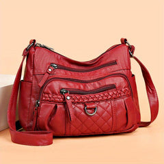 Minimalist Zipper Hobo Shoulder Bag Crossbody Bag Women's Casual Versatile