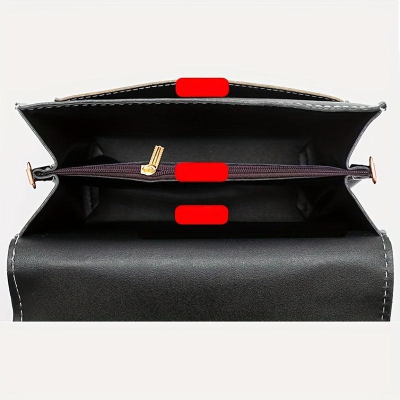 Green Square Flap Crossbody Bag Classic Handbag