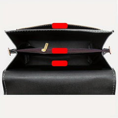 Green Square Flap Crossbody Bag Classic Handbag