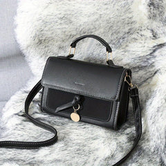 Green Square Flap Crossbody Bag Classic Handbag