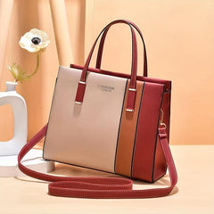 Stripes Crossbody Bag Top Handle Satchel Purse