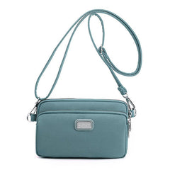 Metal Decor Crossbody Bag Pocket Square Purse Women's Travel Shoulder Bag