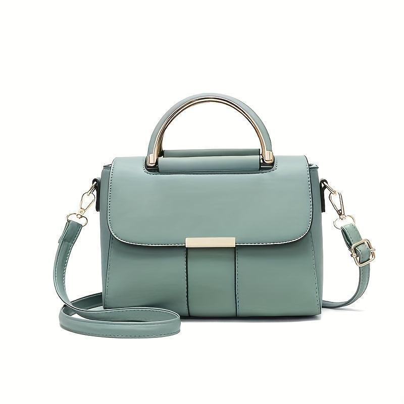 Minimalist Square Satchel Bag All Match Shoulder Bag Versatile Crossbody Bag