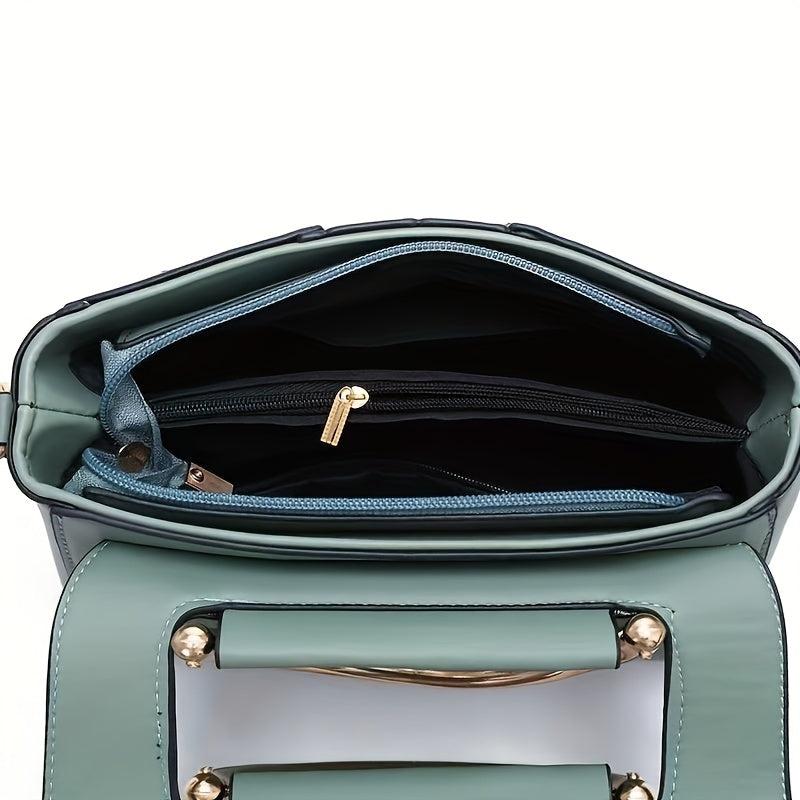 Minimalist Square Satchel Bag All Match Shoulder Bag Versatile Crossbody Bag