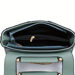 Minimalist Square Satchel Bag All Match Shoulder Bag Versatile Crossbody Bag