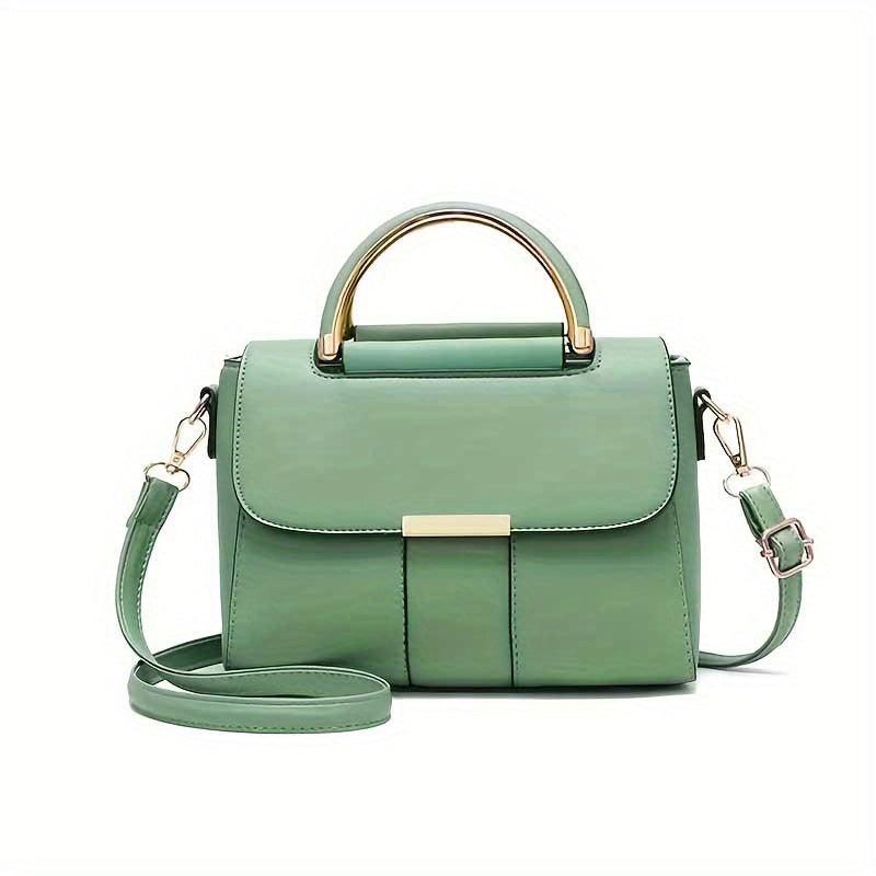 Minimalist Square Satchel Bag All Match Shoulder Bag Versatile Crossbody Bag