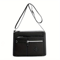 Casual Nylon Laptop Bag Pockets Crossbody Bag Shoulder Purses