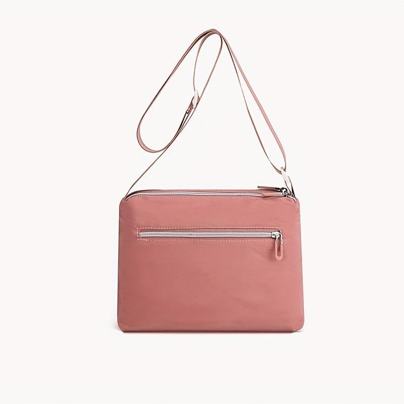 Casual Nylon Laptop Bag Pockets Crossbody Bag Shoulder Purses