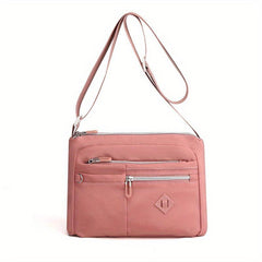 Casual Nylon Laptop Bag Pockets Crossbody Bag Shoulder Purses