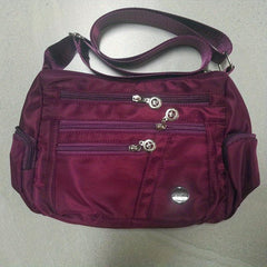 Large Capacity Crossbody Bag Zipper Purse For Travel & Shopping