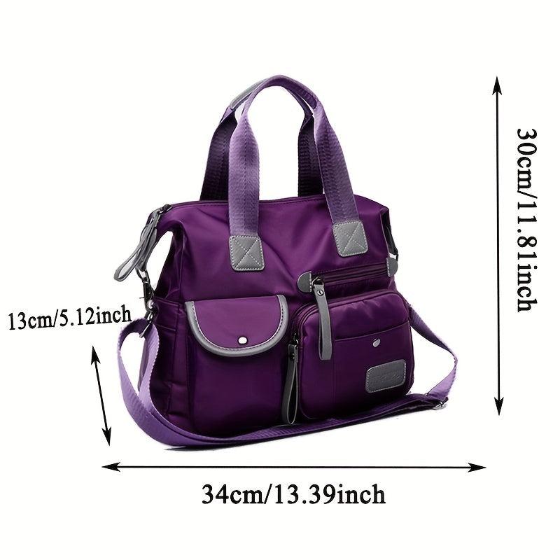 Large Capacity Nylon Tote Bag for Women