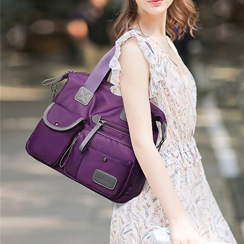 Large Capacity Nylon Tote Bag for Women