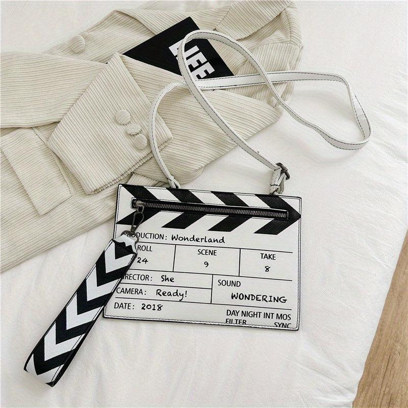 Movie Clapperboard Crossbody Bag Handbag