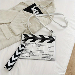 Movie Clapperboard Crossbody Bag Handbag