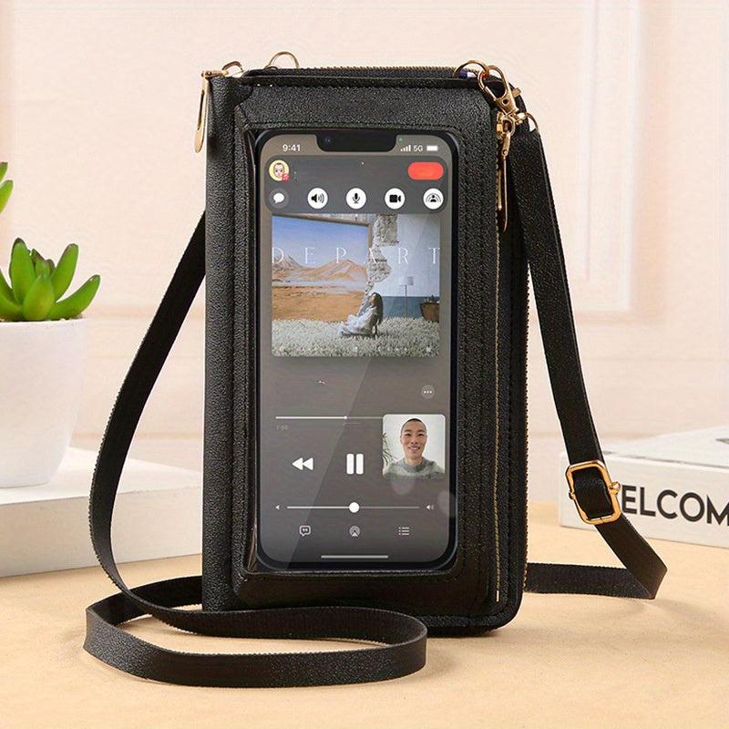Minimalist Touch Screen Crossbody Bag for Women
