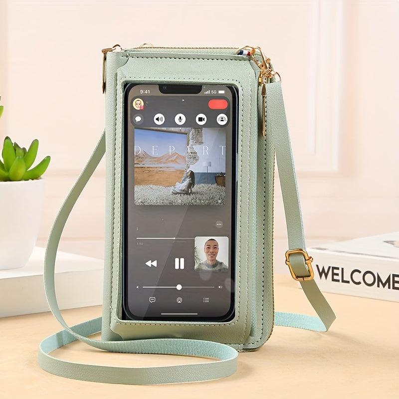 Minimalist Touch Screen Crossbody Bag for Women