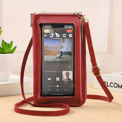 Minimalist Touch Screen Crossbody Bag for Women