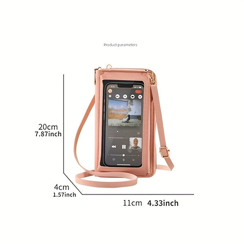 Minimalist Touch Screen Crossbody Bag for Women