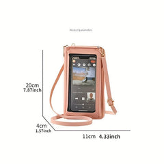Minimalist Touch Screen Crossbody Bag for Women