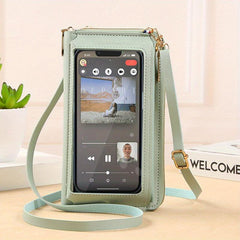 Minimalist Touch Screen Crossbody Bag for Women