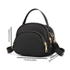 Casual Nylon Crossbody Bag Women's Lightweight Handbag