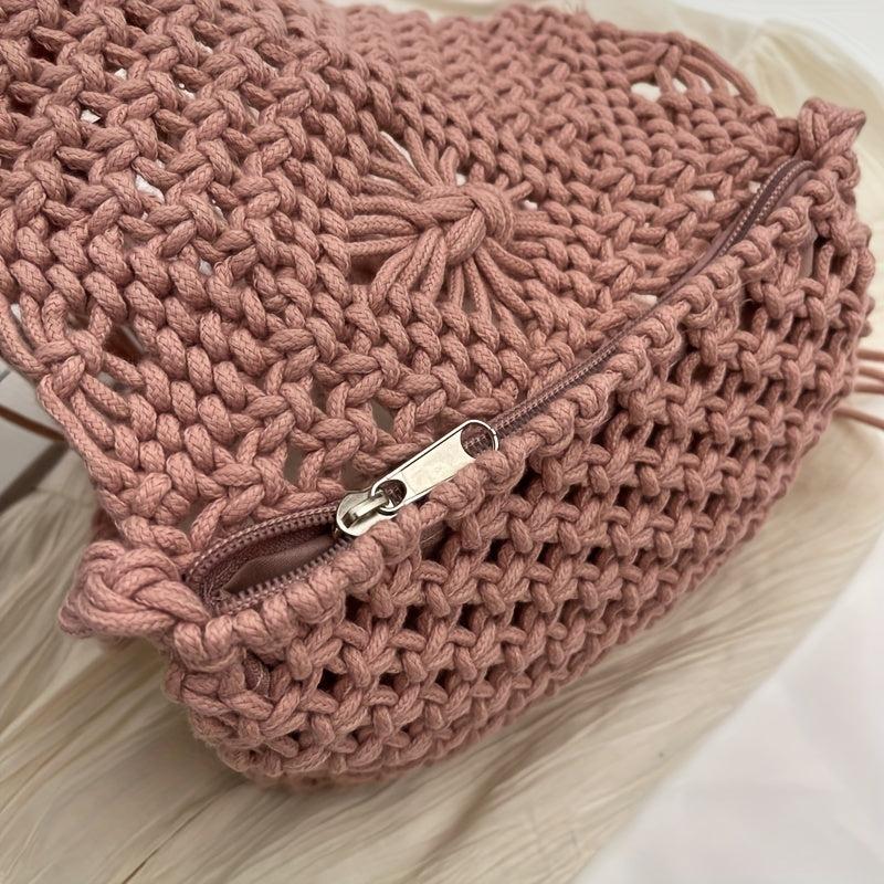Boho Fringe Crossbody Bag Summer Beach Bag