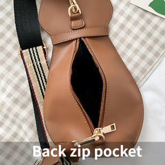 Cat Shaped Crossbody Bag Wide Strap Chest Bag Novelty Purse For Sports Travel