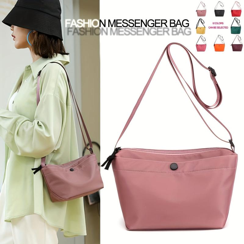 Nylon Crossbody Bag Lightweight Travel Shoulder Bag