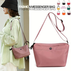 Nylon Crossbody Bag Lightweight Travel Shoulder Bag