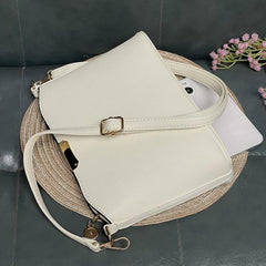 Women's Faux Leather Crossbody Bag Zipper Shoulder Bag