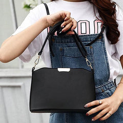 Women's Faux Leather Crossbody Bag Zipper Shoulder Bag