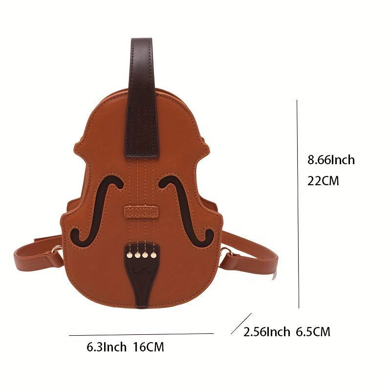 Violin Novelty Bag Small Crossbody Bag Women's Clutch Purse