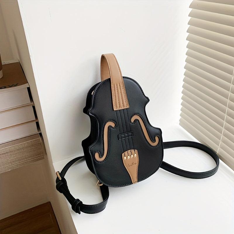 Violin Novelty Bag Small Crossbody Bag Women's Clutch Purse