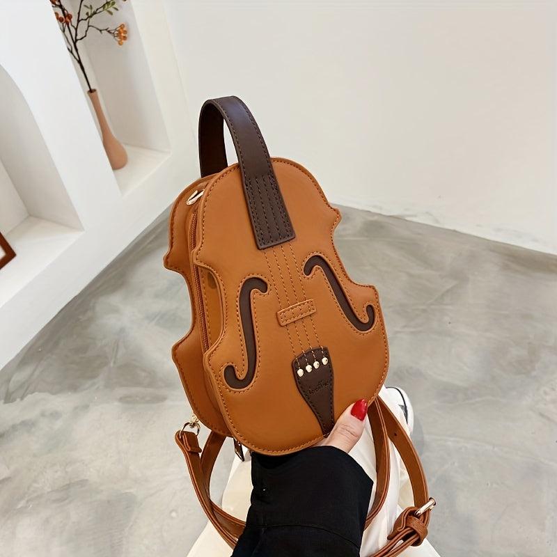 Violin Novelty Bag Small Crossbody Bag Women's Clutch Purse